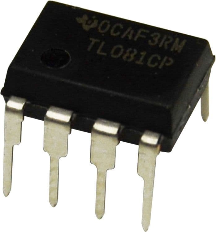 TL081CP IC JFET Input Operational Amplifiers DIP-8 