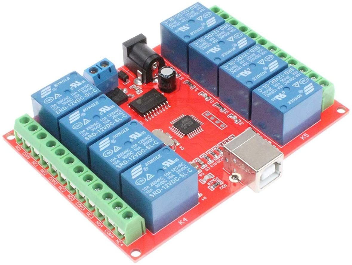8 Channel 12V relay module  usb 
