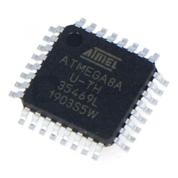 AVR microcontroller - ATmega 8A-AU SMD