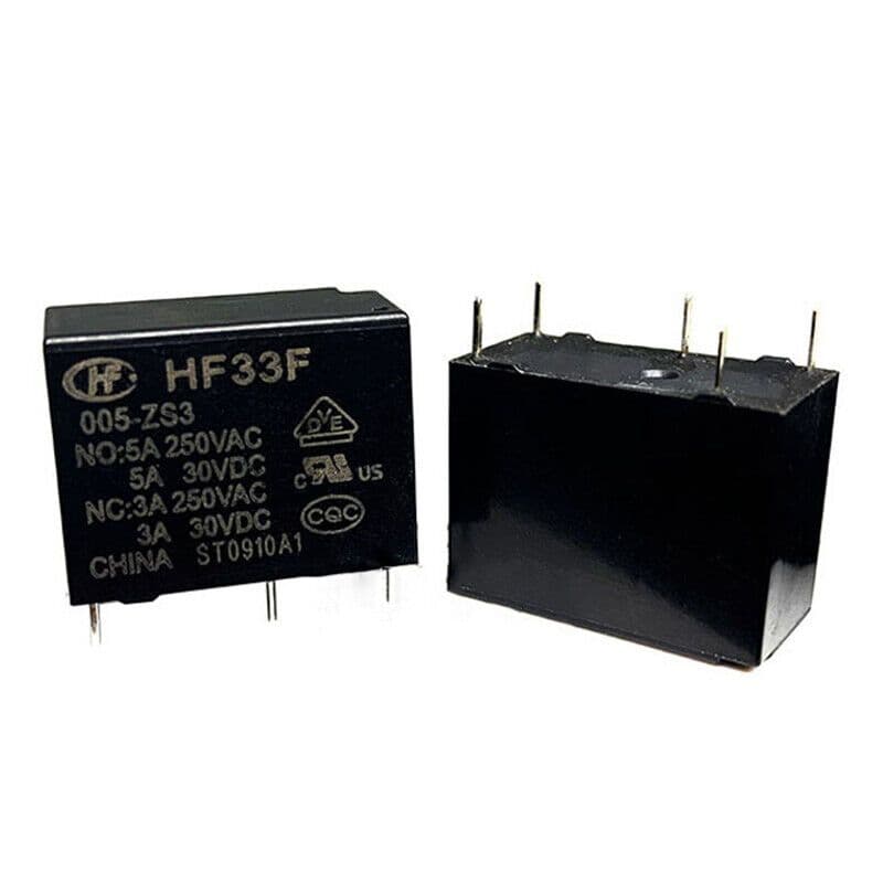 HF33F-005/012-ZS3 Power Relay 5VDC 12V 5Pin 5A 