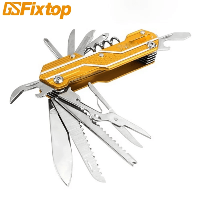 15 in 1 Multifunction Swiss Army Knife gsfixtop 16083