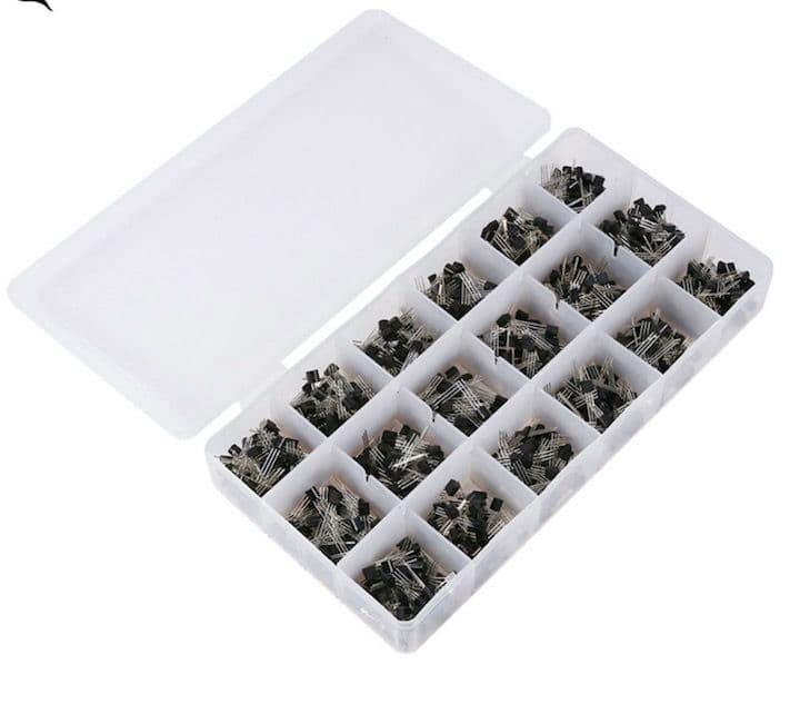 18 Value 900pcs Bipolar Triode Transistor TO-92 A1015-2N5551