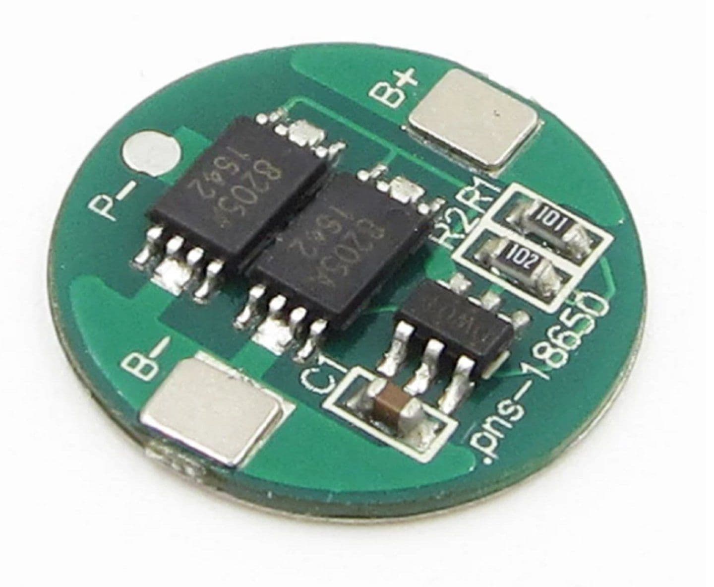 1 S 3.7V 4.2V 4A BMS PCM Battery Protection Board 18650