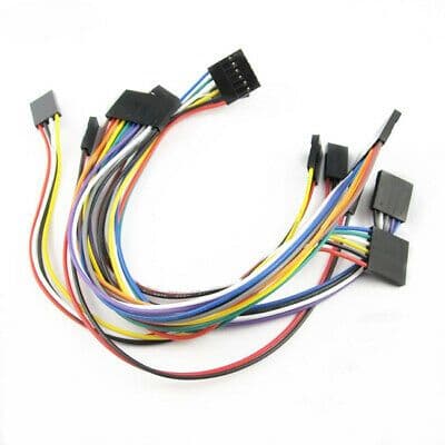 5 Pin Dual-female Jumper Wire - 30cm