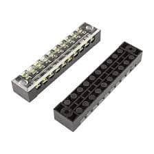 Terminal Block - 10 Position  (15A, 600V)
