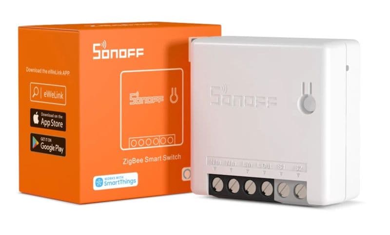 Commutateur intelligent bidirectionnel SONOFF ZBMINI Zigbee