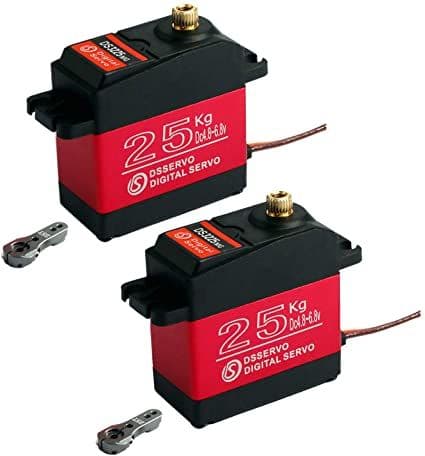Servo numérique DS3225, 25KG, engrenage métallique 180 Degre