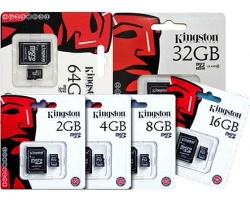 Carte mémoire microSDHC 8GB