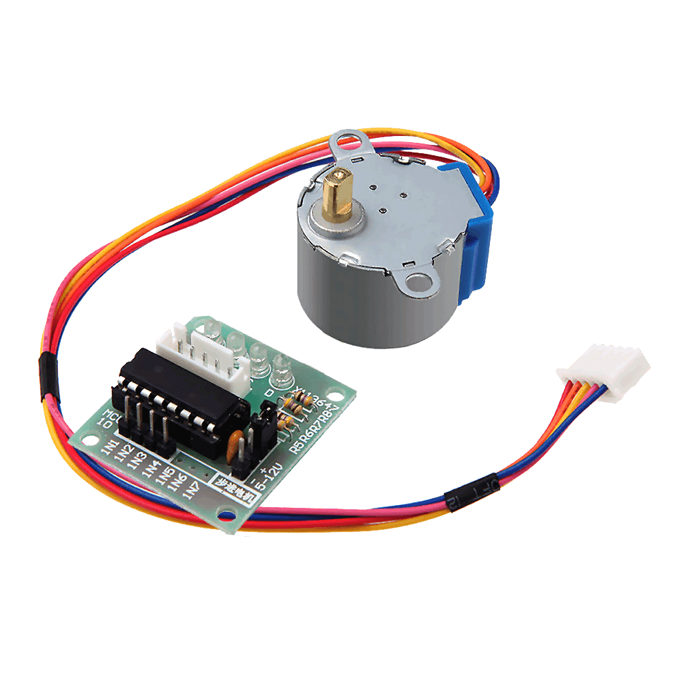 5V Stepper Motor + ULN 2003 Driver Module - 28BYJ-48 