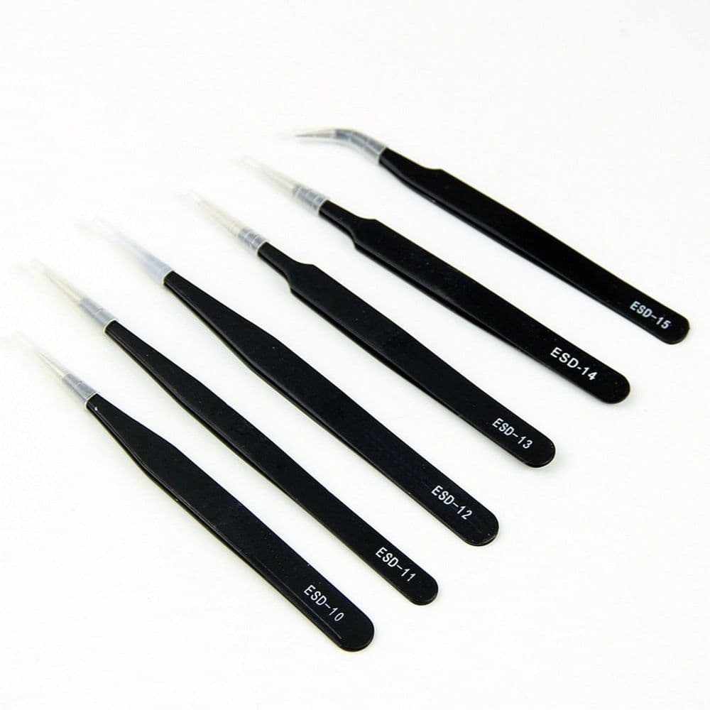 6 in 1 Antistatic Tweezers Kit