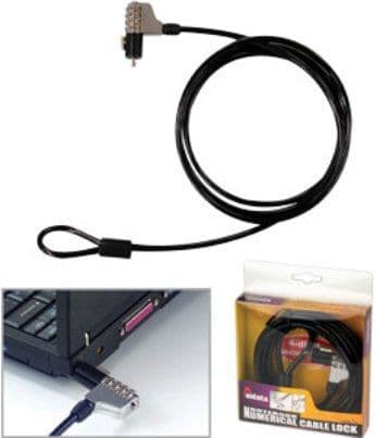 NOTEBOOK NUMERICAL CABLE LOCK