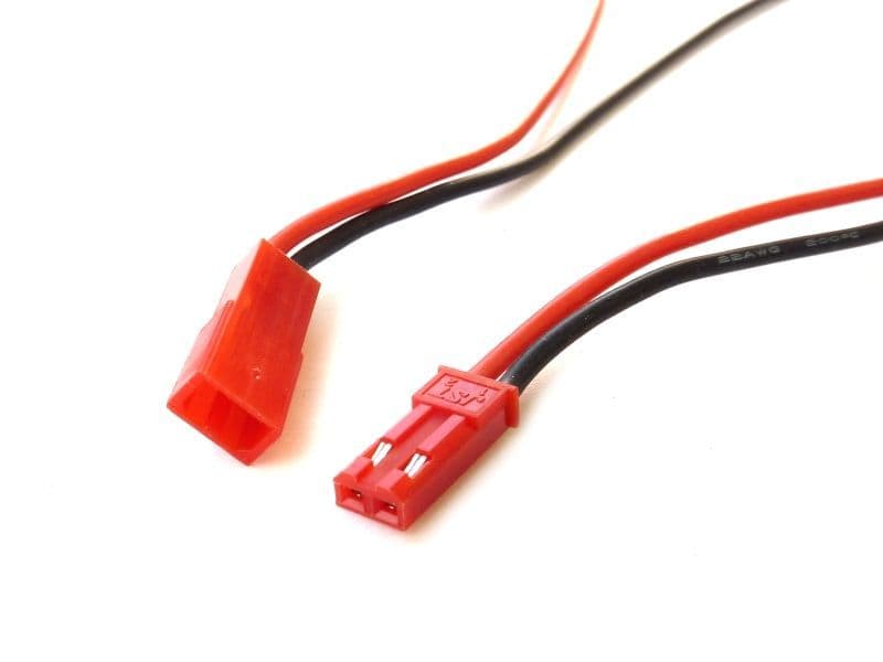 JST Connector Plug Cable Male+Female