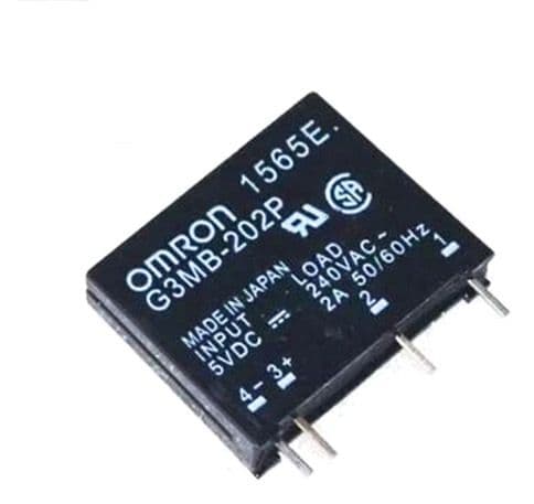 G3MB-202P-5V/12V/24VDC  4p 2A240VAC solid relay