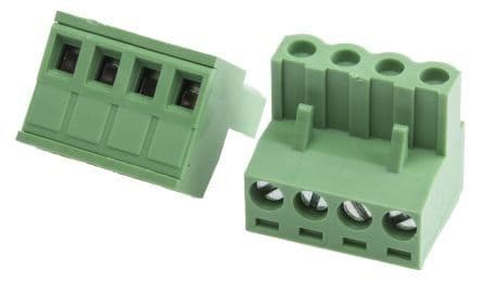 5.08mm Block Terminal a Vis enfichable- 4 pin