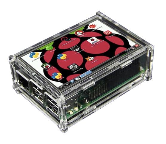 Acrylic Case for Raspberry Pi 3.5inch LCD Display