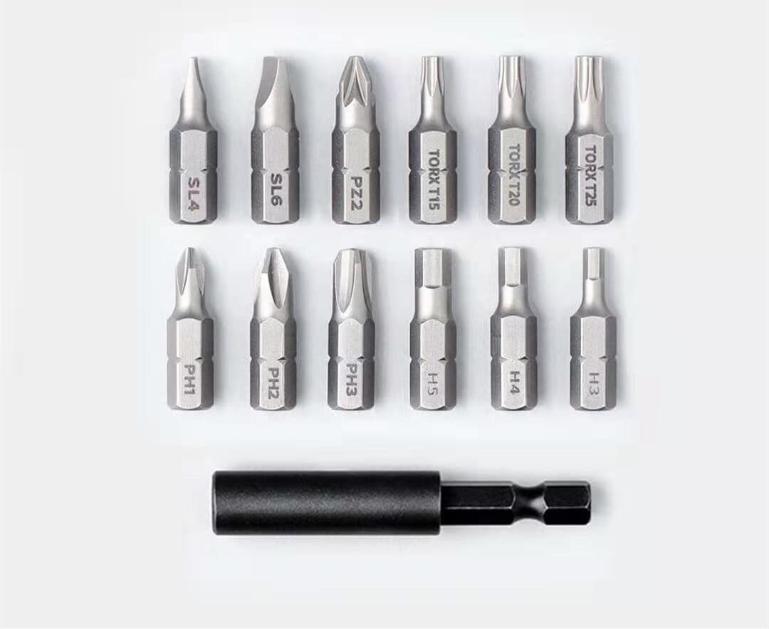  3.6V 2000mAh Cordless Rechargeable Screwdriver With 12Pcs — image 1