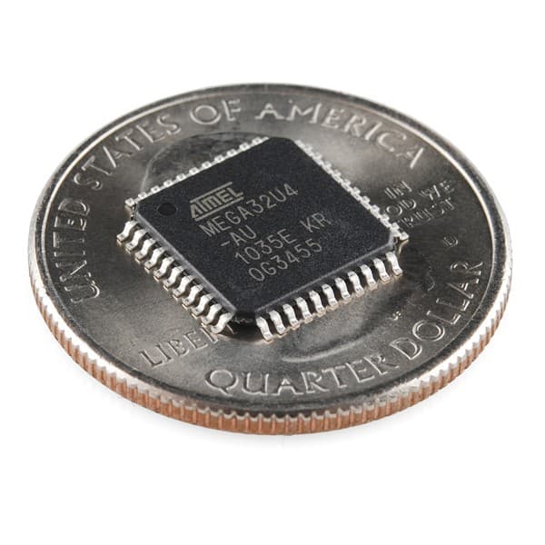 ATMEL  ATMEGA32U4-AUR  8 Bit Microcontroller — image 1