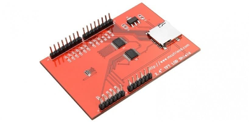 Arduino Uno TFT écran blanc 2,4 pouces — image 1