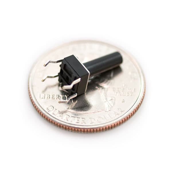 Mini Push Button Switch -  6X6X12mm 4pin — image 1