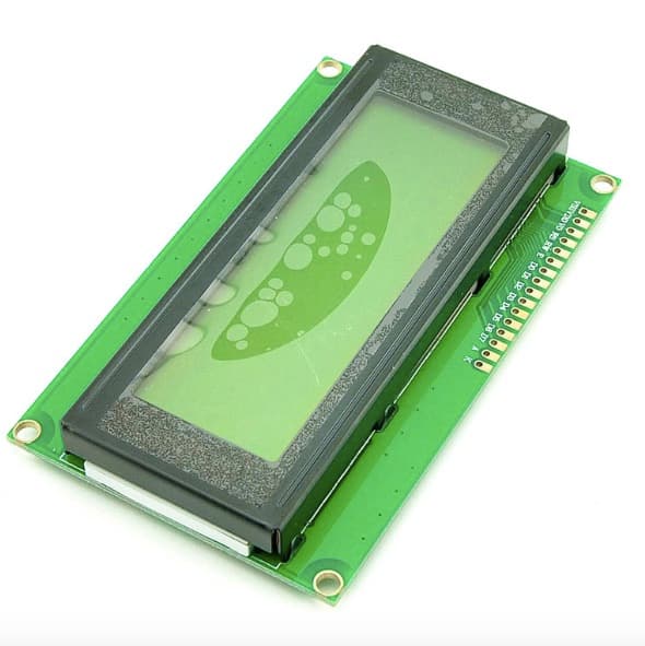 2004 LCD 2004A with yellow light — image 1