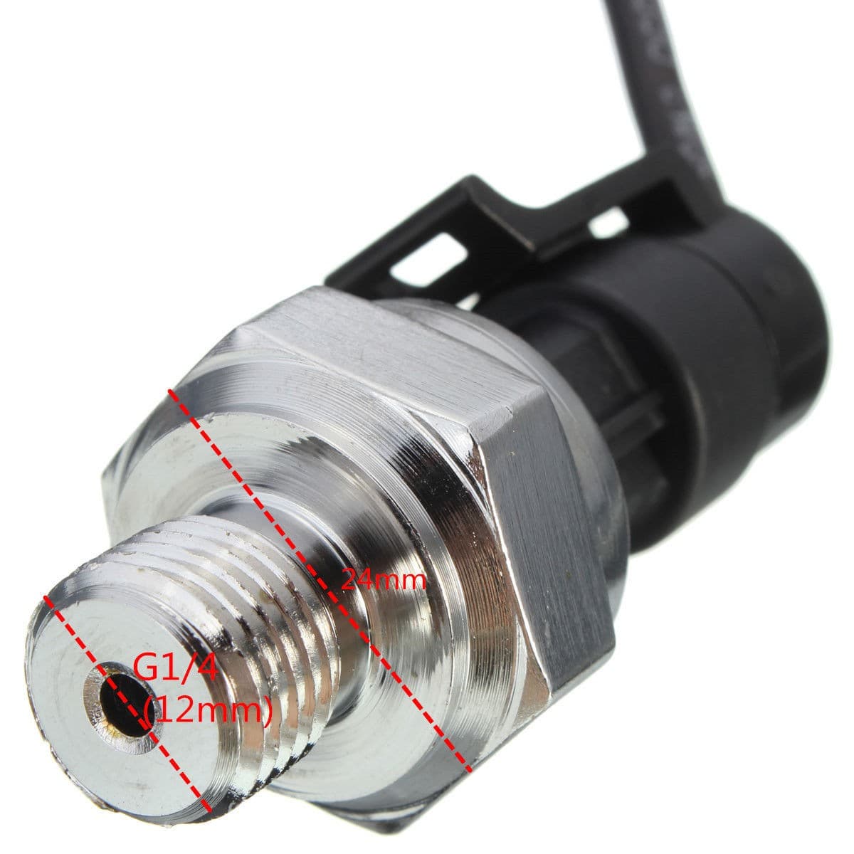 G1/4 inch 5V 0-1.2 MPa Pressure Transducer Sensor Oil Fuel Diesel Gas Water Air — image 1