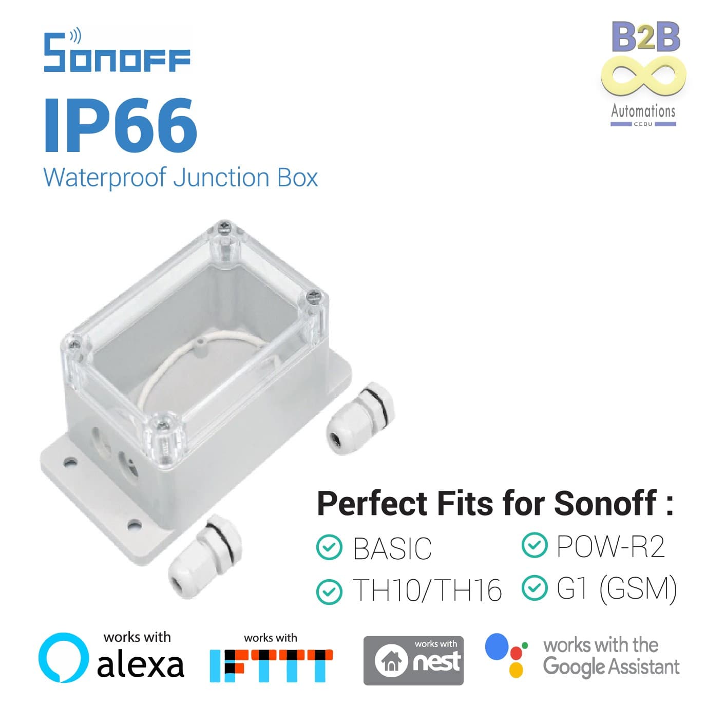 Sonoff IP66 Waterproof Case — image 1