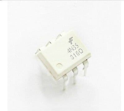 4N35 DIP-6 PHOTOTRANSISTOR OPTOCOUPLER — image 1
