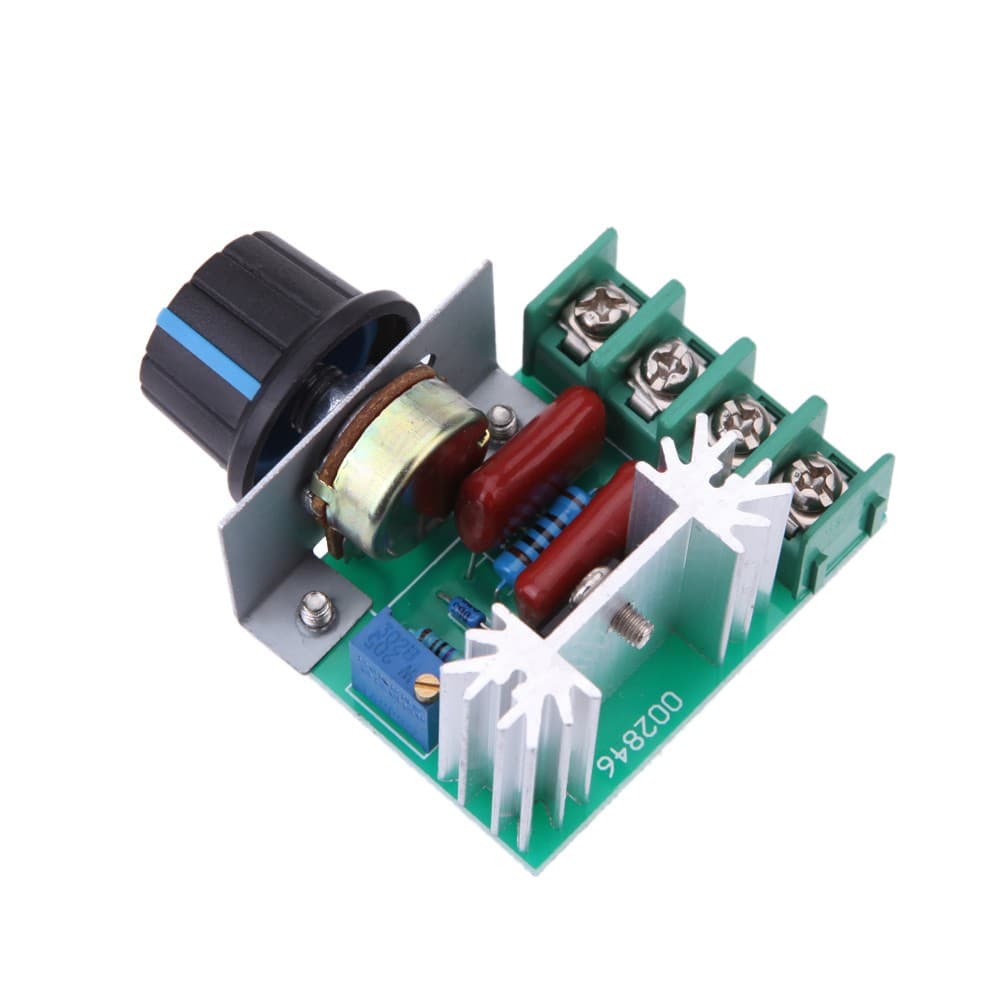 2000W 50V-220V Régulateur de tension réglable Contrôleur de vitesse du moteur AC PWM — image 1