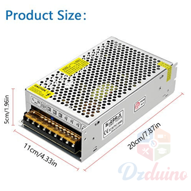 AC110V-220V إلى DC 5V 20A 200W محول التيار الكهربائي — image 1