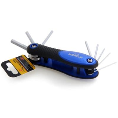 R'DEER RT-8F 8 in 1 Folding Hex Key Set — image 1