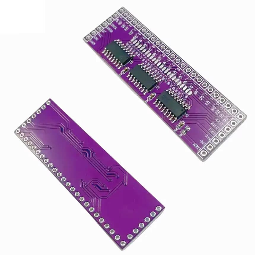 Microcontroller Serial to Parallel Pin IO Expansion Module 74HC595  3 to 24pin LED control — image 1