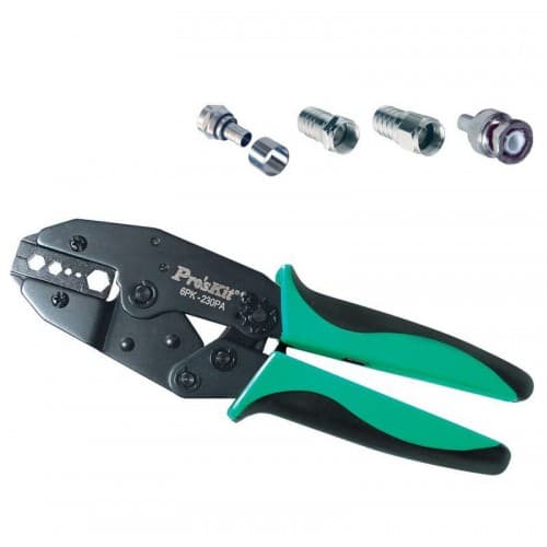 6PK230PA Coax Connectors Crimping Tool — image 1
