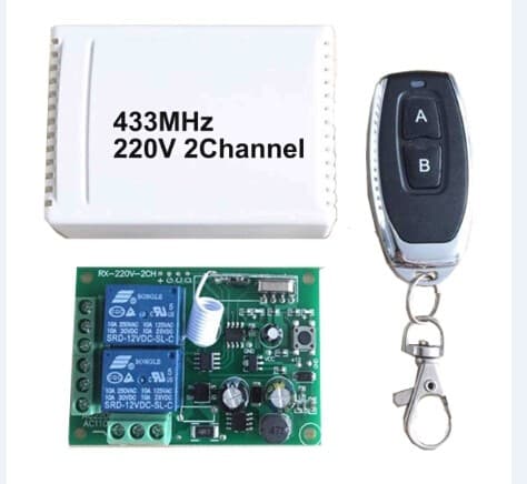 433Mhz Universal Wireless Remote Control 85V ~ 250V — image 1