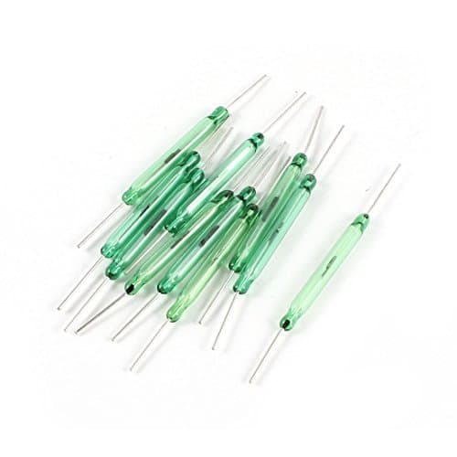 Reed Switch 4*28mm Green Glass Contact — image 1