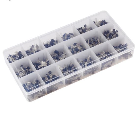 18 Value 900pcs Bipolar Triode Transistor TO-92 A1015-2N5551 — image 1
