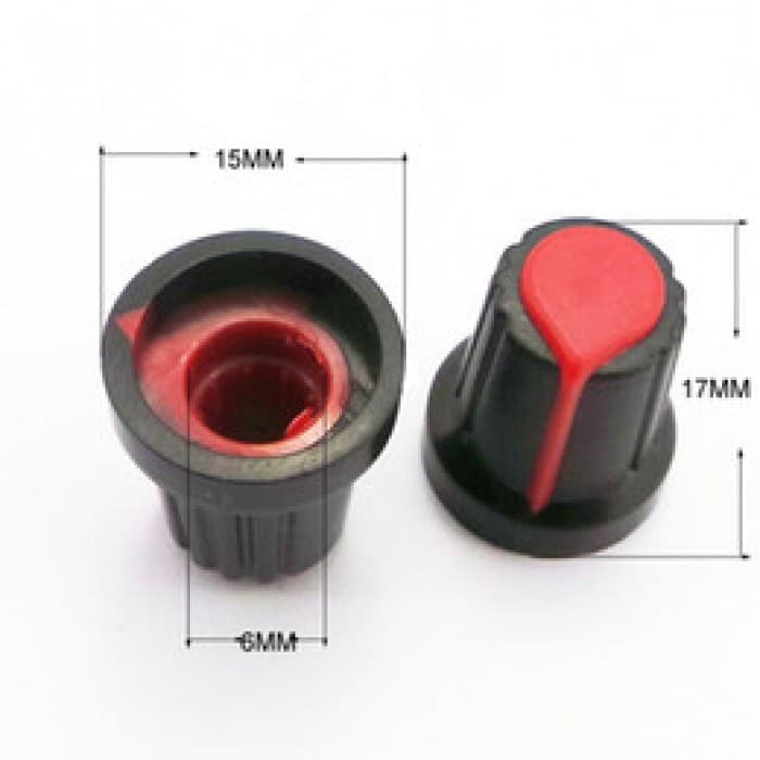 Potentiomètre Bouton Cap Plastique  — image 1