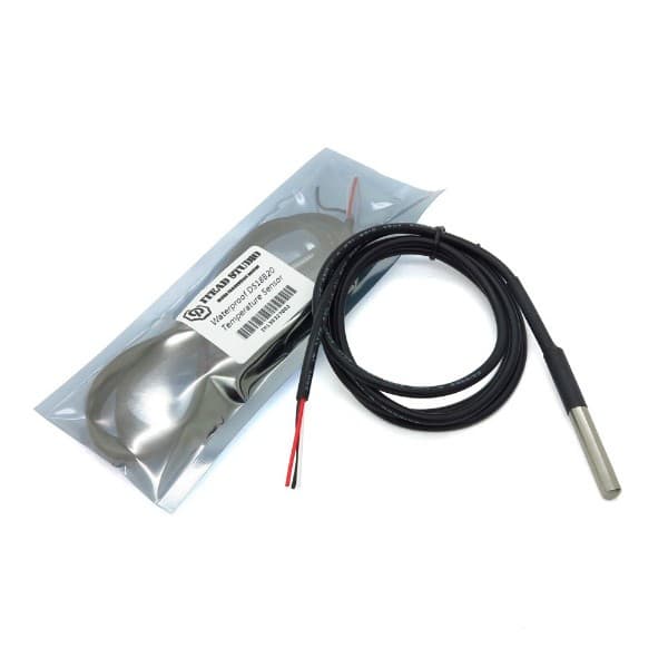Waterproof DS18B20 Temperature Sensor - 3m — image 1