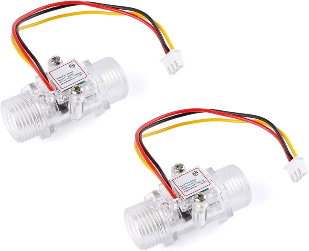 Turbine Flow Meter 4 Points Flow Sensor — image 1