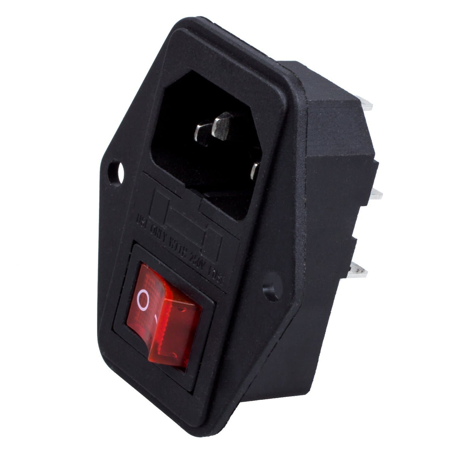  Switch Male Power Socket ON/OFF — image 1