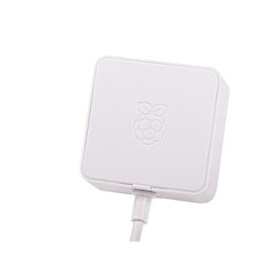مصدر طاقة Raspberry Pi 4 الرسمي (USB-C) - أبيض — image 1