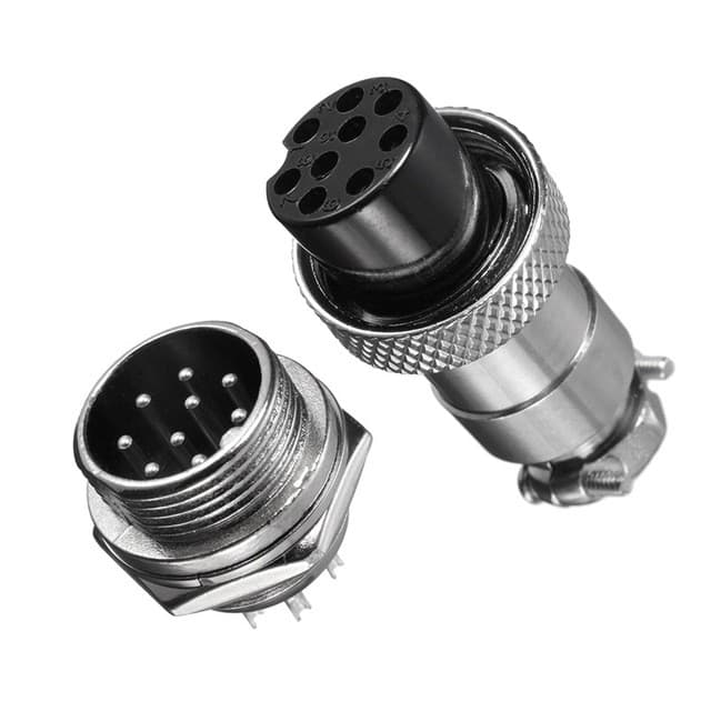 GX16-9 9Pin 16mm M/F Wire Panel Circular Connector — image 1
