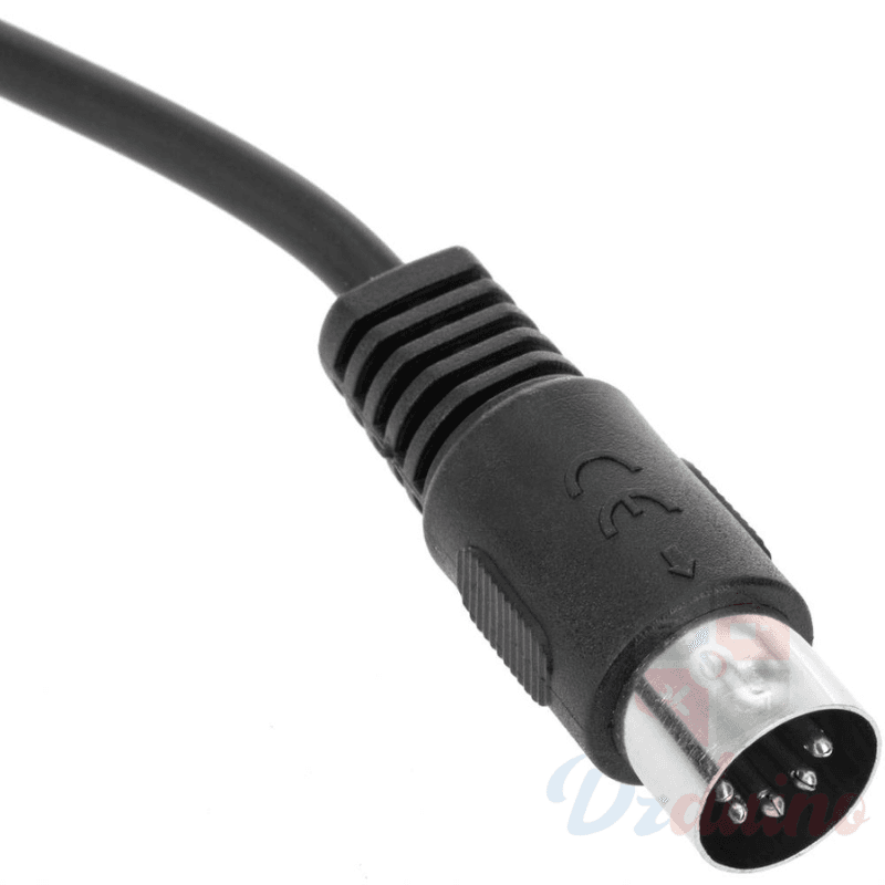 Adaptateur Jack DIN mâle à montage sur panneau, connecteur de câble MIDI — image 1
