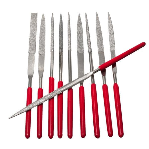5pcs diamant poignée d'aiguille140X3mm — image 1