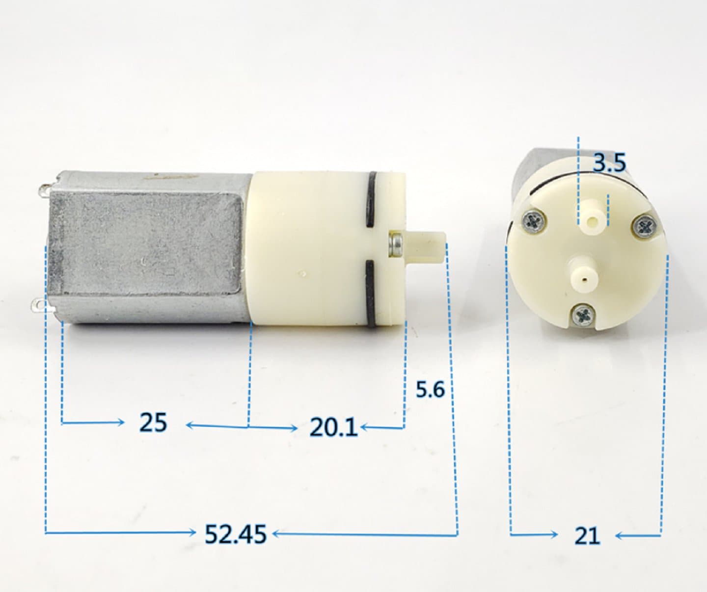 DC 3V-6V Micro Mini Pompe  — image 1