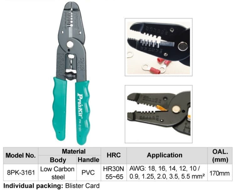 Pro'sKit 8PK3161 7 in1 Wire Stripper — image 1