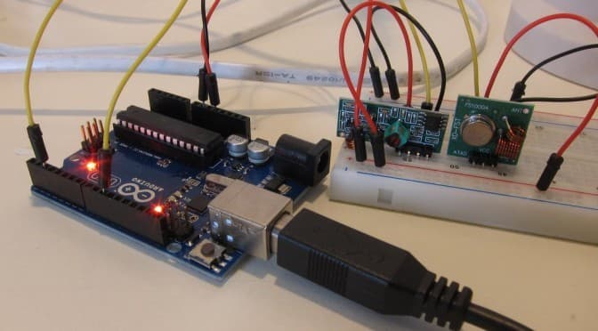433Mhz transmitter and receiver kit — image 1