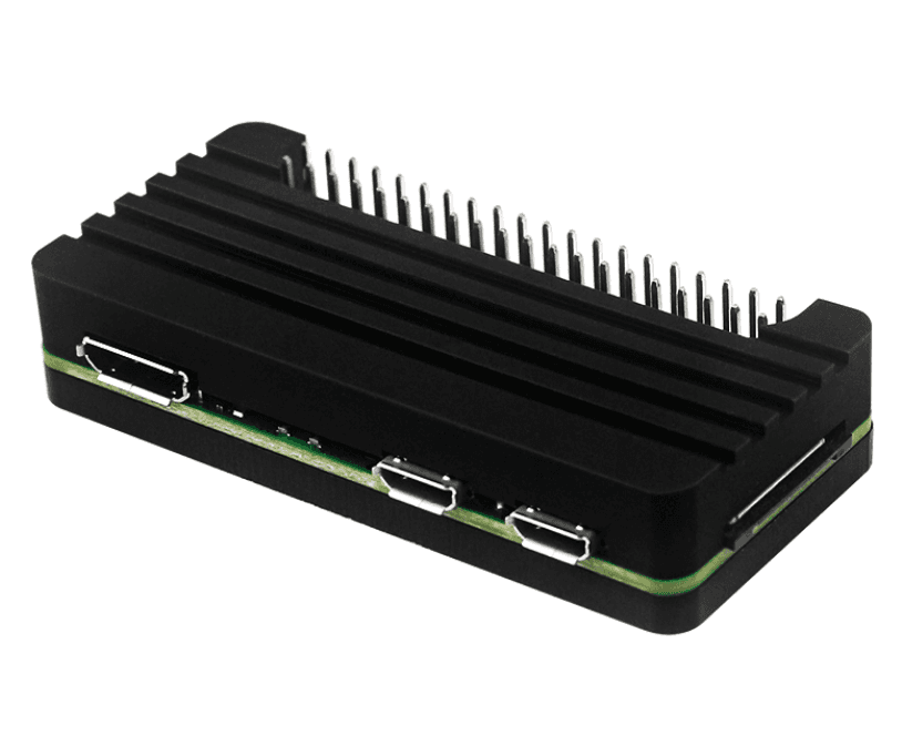 Raspberry Pi Zero 2 W Aluminum Case Vertical GPIO — image 1