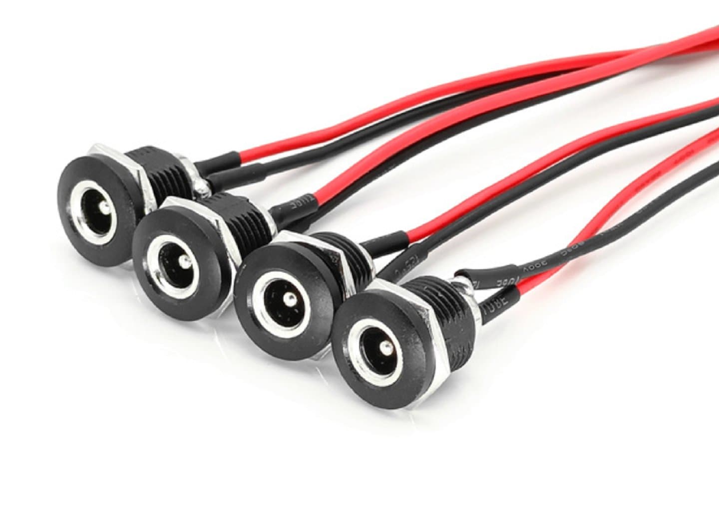 DC-022B DC Jack Female with wire 5.5*2.1/5.5*2.5MM — image 1