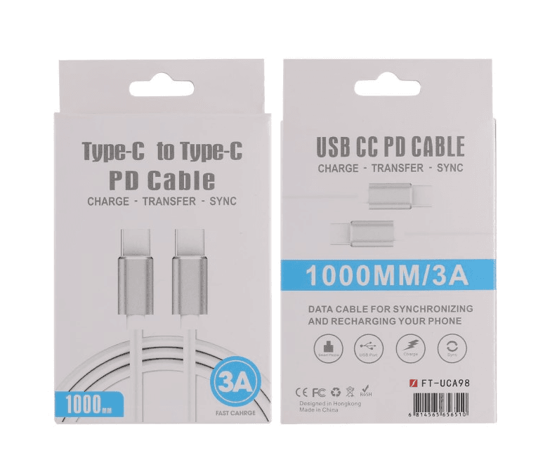 20V 3A 60W Type-c to Type-C PD fast charge cable 1M — image 1