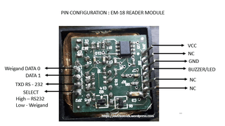 Module EM-18 RFID Lecteur de Carte De proximité 125KHz  — image 1